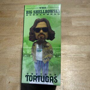 Big Shellbowski Bobblehead Lebowski Daytona Tortugas MIB